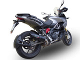 Aprilia Caponord 1200 2013-2016 Exhaust GPR Slip-on Furore Nero