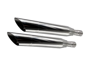 Harley Davidson Sportster 883 2010-2018 Exhaust GPR Double Slip-on Slash Inox