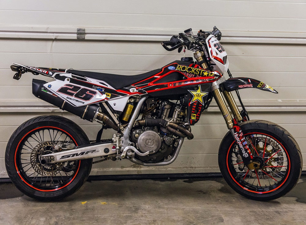 Husqvarna Sm - Te 510 R 2004-2006 Exhaust GPR Slip-on Furore Nero