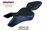 Suzuki GSX 8S-8R 2023-2025 Seat Cover Tappezzeria Italia TPZ Comfort in Blue and Black