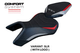 Suzuki GSX 8S-8R 2023-2025 Seat Cover Tappezzeria Italia TPZ Comfort in Silver Red and Black
