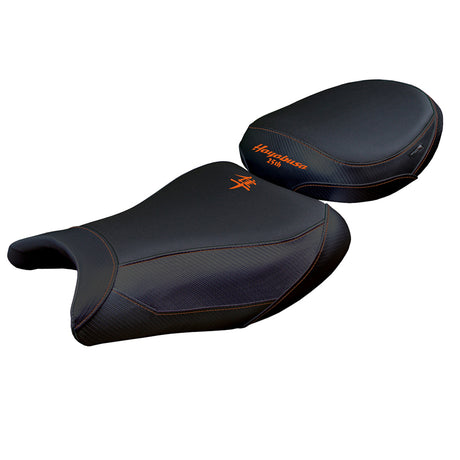 Suzuki GSX 1300 R Hayabusa 2021-2025 Seat Cover Tappezzeria Black Orange