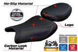 Suzuki GSX 1300 R Hayabusa 2021-2025 Seat Cover Tappezzeria Black Orange