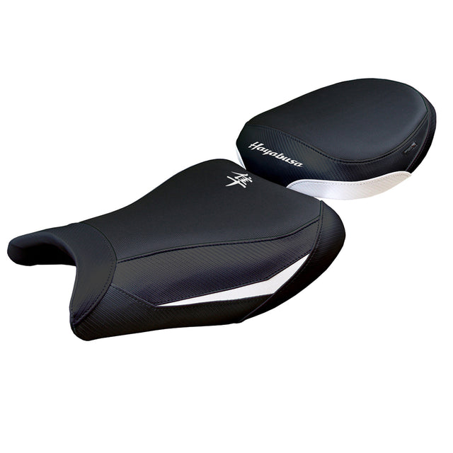 Suzuki GSX 1300 R Hayabusa 2021-2025 Seat Cover Tappezzeria Black White