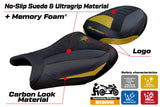 Suzuki GSX 1300 R Hayabusa 2021-2025 Seat Cover Tappezzeria Comfort Grip Gold