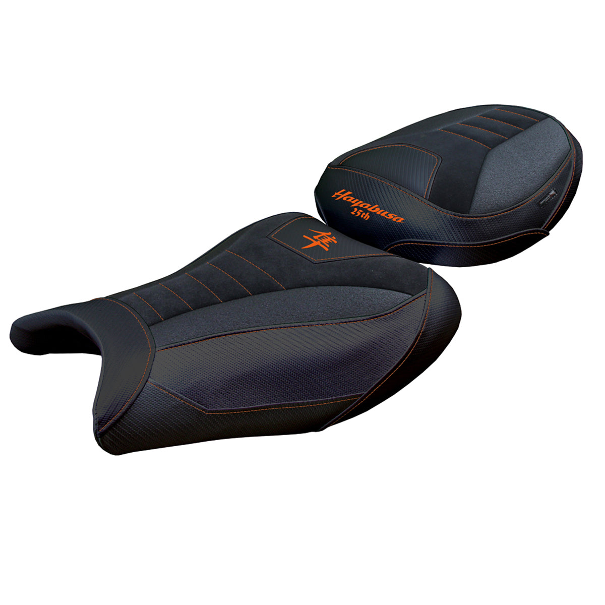 Suzuki GSX 1300 R Hayabusa 2021-2025 Seat Cover Tappezzeria Comfort Grip Orange