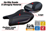 Suzuki GSX R 1300 Hayabusa 2008-2020 Seat Cover Tappezzeria Italia TPZ Ultragrip in Suede Grey