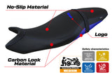 Suzuki SV650 2016-2025 Seat Cover Tappezzeria Italia TPZ in Blue and Black
