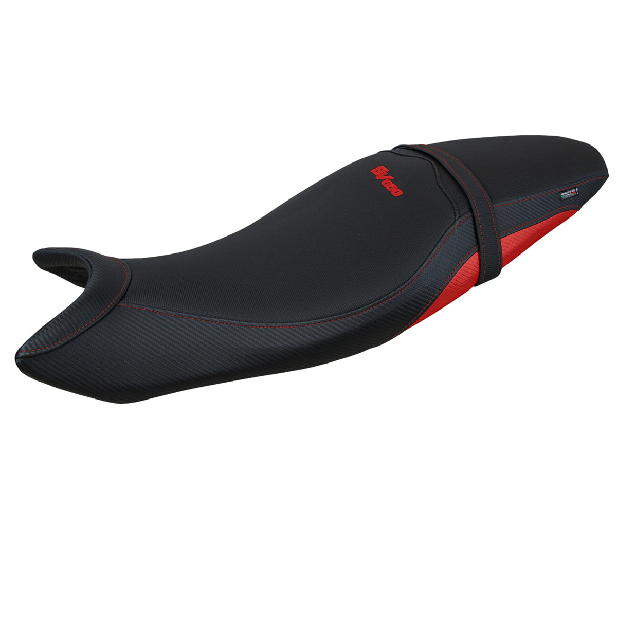 Suzuki SV650 2016-2025 Seat Cover Tappezzeria Italia TPZ Comfort in Red