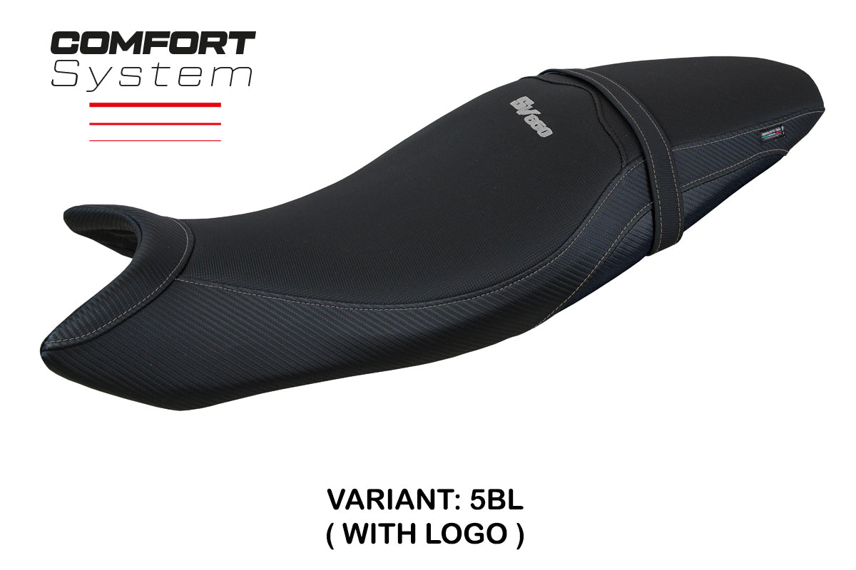 Suzuki SV650 2016-2025 Seat Cover Tappezzeria Italia TPZ Comfort in Black