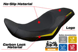 Suzuki V-Strom 800 DE SE 2023 2024 2025 Seat Cover Tappezzeria Black Yellow