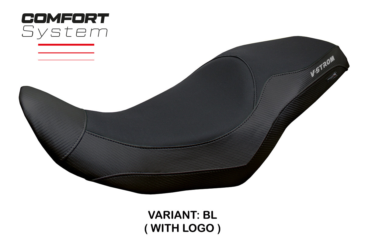 Suzuki V-Strom 800 DE SE 2023-2025 Seat Cover Tappezzeria Comfort Black
