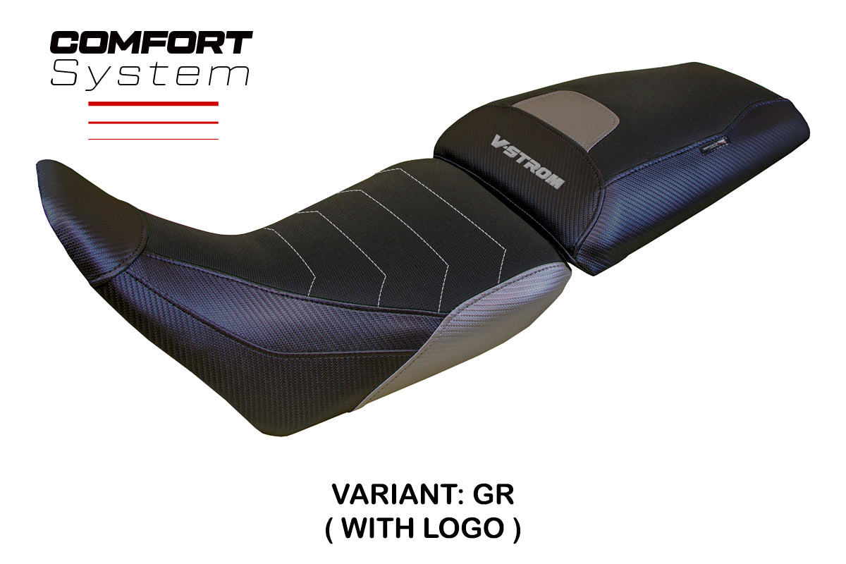 Suzuki V-Strom 1050 2020-2025 Seat Cover Tappezzeria Italia TPZ Comfort in Grey