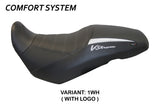 Suzuki VStrom 650 2017-2024 Seat Cover Tappezzeria Italia TPZ Comfort in White