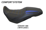 Suzuki VStrom 650 2017-2024 Seat Cover Tappezzeria Italia TPZ Comfort in Blue