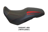 Suzuki VStrom 650 2017-2024 Seat Cover Tappezzeria Italia TPZ in Red and Black