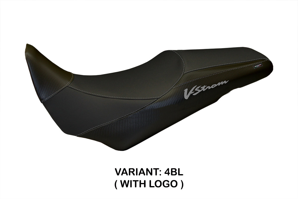 Suzuki VStrom 1000 2014-2019 Seat Cover Tappezzeria Italia TPZ in Black