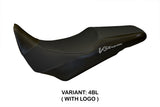 Suzuki VStrom 1000 2014-2019 Seat Cover Tappezzeria Italia TPZ in Black