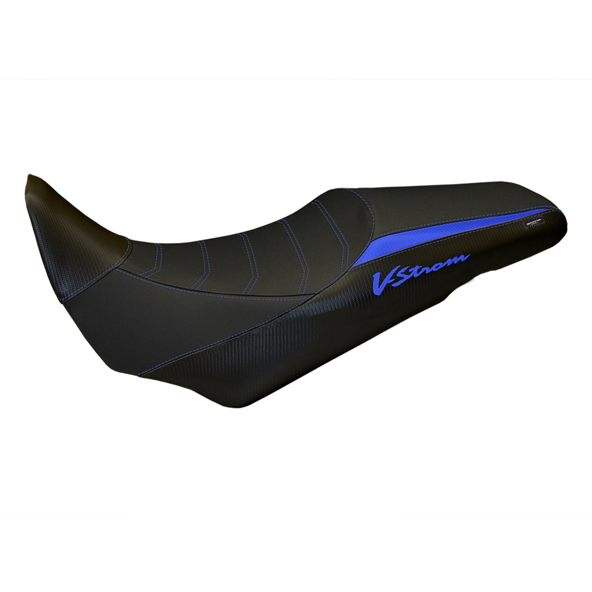 Suzuki VStrom 1000 2014-2019 Seat Cover Tappezzeria Italia TPZ Comfort in Blue