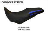 Suzuki VStrom 1000 2014-2019 Seat Cover Tappezzeria Italia TPZ Comfort in Blue