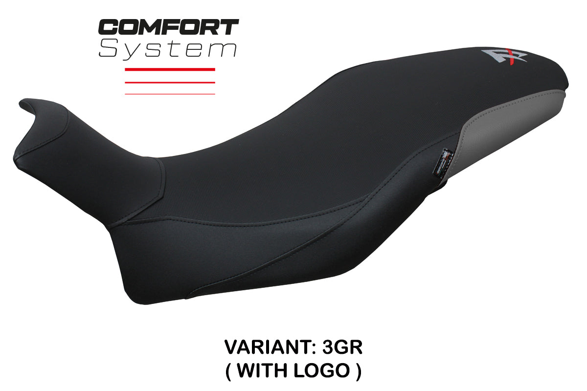 Suzuki Katana 2019-2025 Seat Cover Tappezzeria Italia TPZ Comfort in Grey and Black