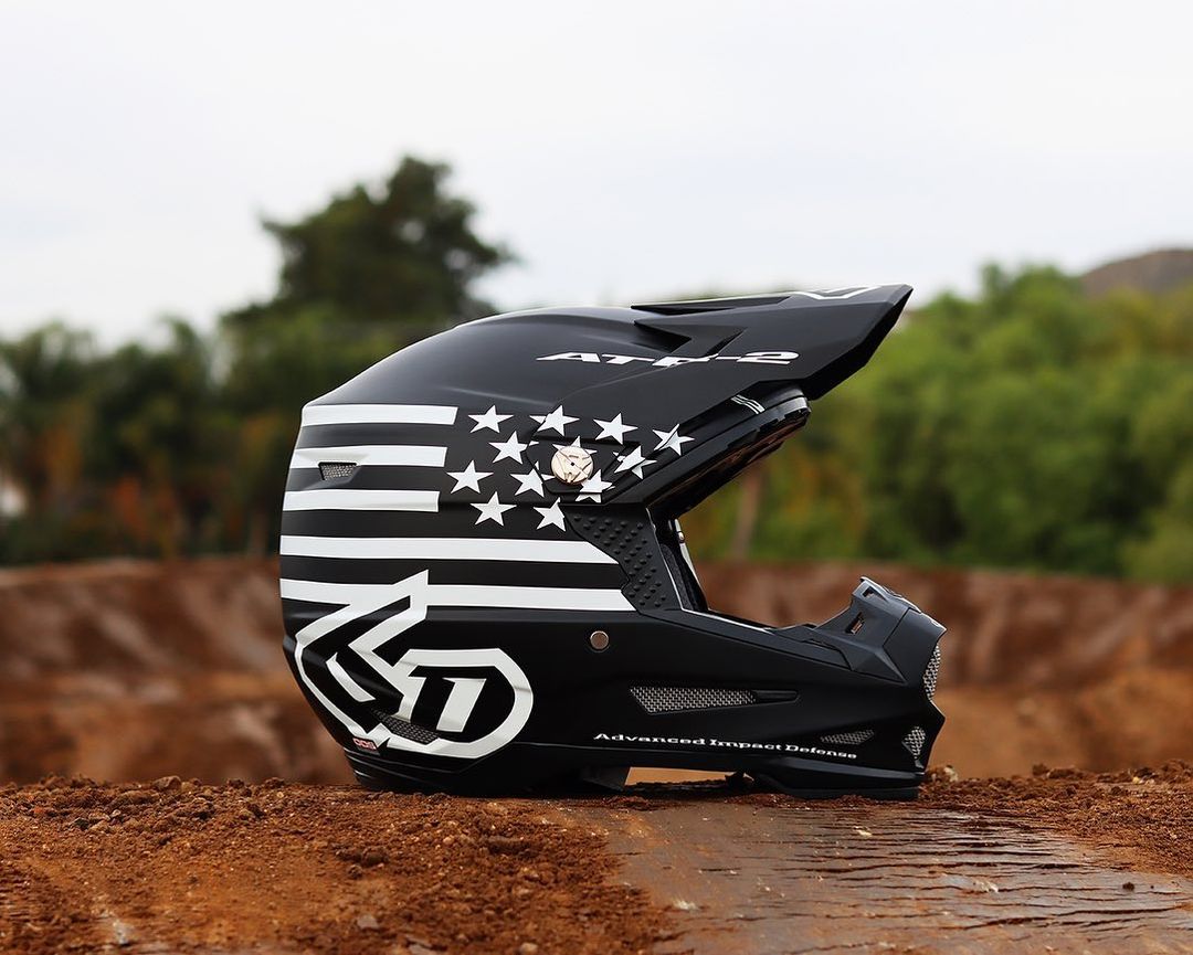 Casco de motocicleta 6D ATR-2 - Táctico - Negro - Talla M 12-3006