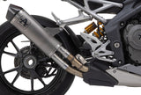 71955PK Escape Arrow Race-Tech Slip-on, titanio para Triumph Speed ​​Triple 1200 RS 21-24 