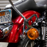 Barra de respaldo BILTWELL EXFIL - XL - Cromada 5003-503 