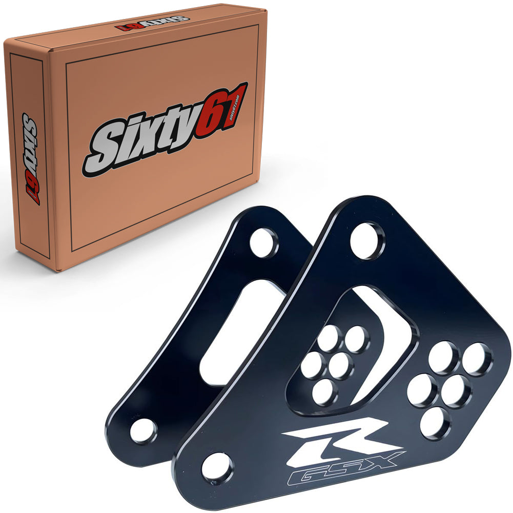 Suzuki GSXR 600 750 (2011-2026), GSXR 1000 (2011-2017) Lowering Links Black