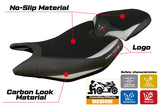 Triumph Daytona 660 2024 Seat Cover Tappezzeria Silver Black