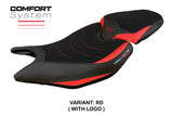 Triumph Daytona 660 2024 Seat Cover Tappezzeria Comfort Red Black