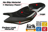 Triumph Daytona 660 2024 Seat Cover Tappezzeria Comfort Silver Black
