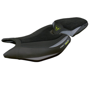 Triumph Daytona 660 2024 Seat Cover Tappezzeria Ultragrip Grey Yellow Black
