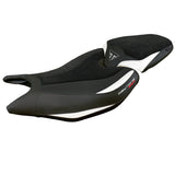 Triumph Daytona 660 2024 Seat Cover Tappezzeria Ultragrip White Black