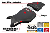 Triumph Daytona 675R 2006-2009 2010 2011 2012 Seat Cover Tappezzeria Italia TPZ White Black