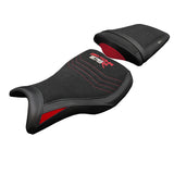 Triumph Daytona 675R 2006-2011 2012 Seat Cover Tappezzeria Italia TPZ Ultragrip Red Black