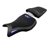 Triumph Daytona 675R 2006-2012 Seat Cover Tappezzeria Italia TPZ Velvet White Blue Black