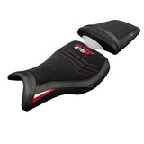 Triumph Daytona 675R 2006-2012 Seat Cover Tappezzeria Italia TPZ Velvet White Red Black