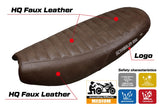 Triumph Scrambler 1200 2019-2026  Seat Cover TPZ Italia Dark Brown SE