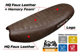 Triumph Scrambler 1200 2019-2026  Seat Cover TPZ Italia Comfort Dark Brown SE