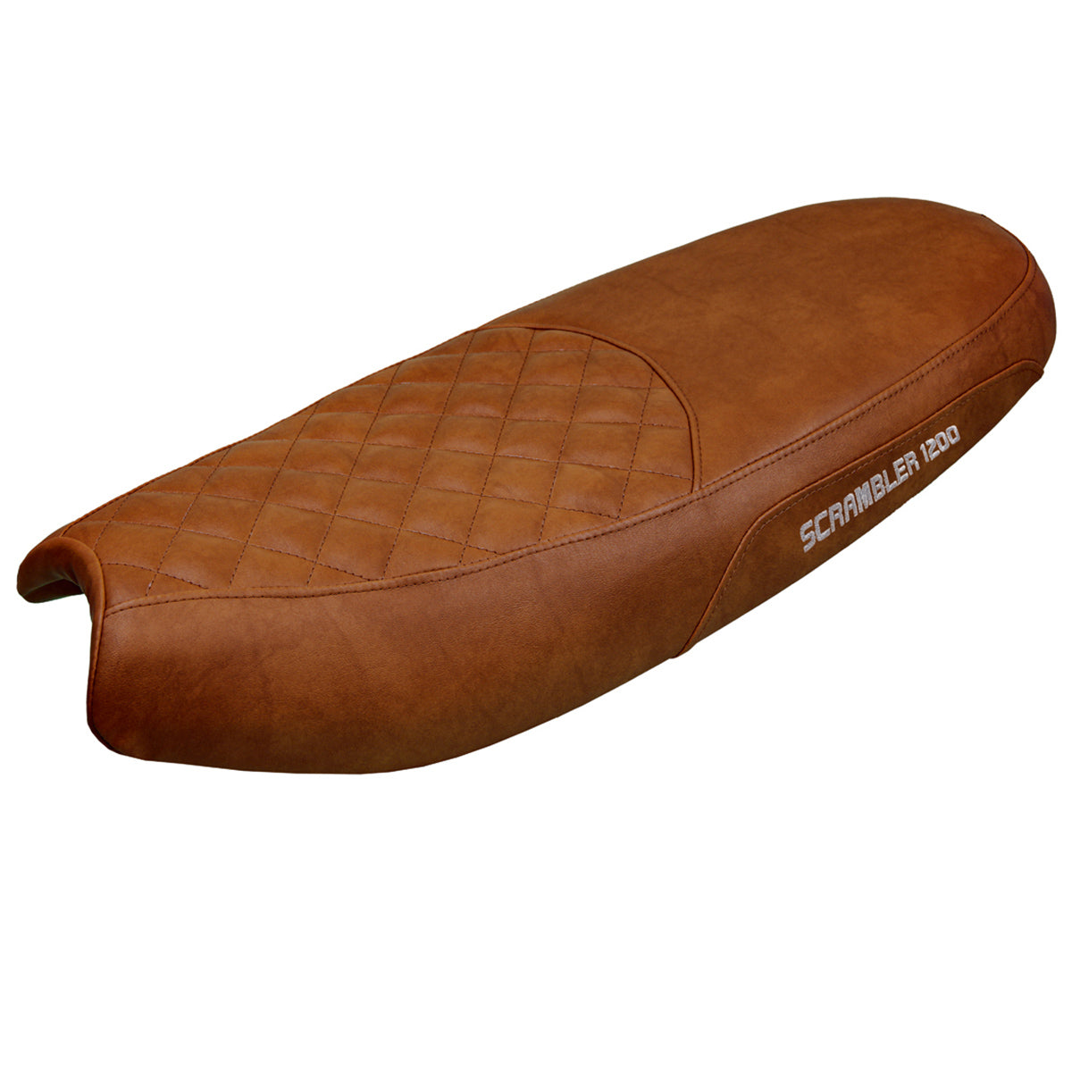 Triumph Scrambler 1200 2019-2025 Seat Cover Tappezzeria Italia TPZ in Brown SE