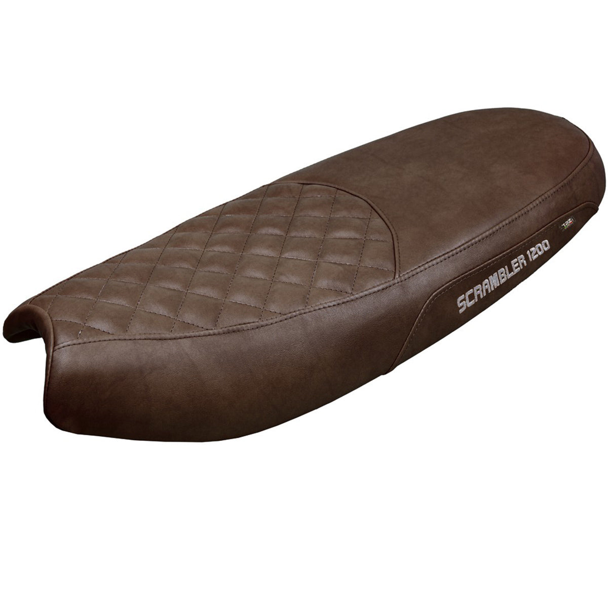 Triumph Scrambler 1200 2019-2026  Seat Cover TPZ Italia Comfort Dark Brown
