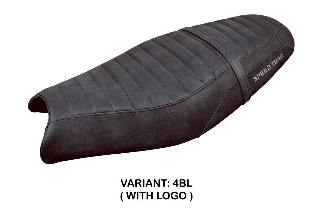 Triumph Speed Twin 900 2019-2025 Seat Cover Tappezzeria Italia TPZ in Black