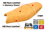Triumph Speed Twin 900 2019-2025 Seat Cover Tappezzeria Italia TPZ Comfort in Camel