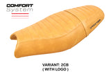 Triumph Speed Twin 900 2019-2025 Seat Cover Tappezzeria Italia TPZ Comfort in Camel