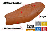 Triumph Speed Twin 900 2019-2025 Seat Cover Tappezzeria Italia TPZ in Brown SE