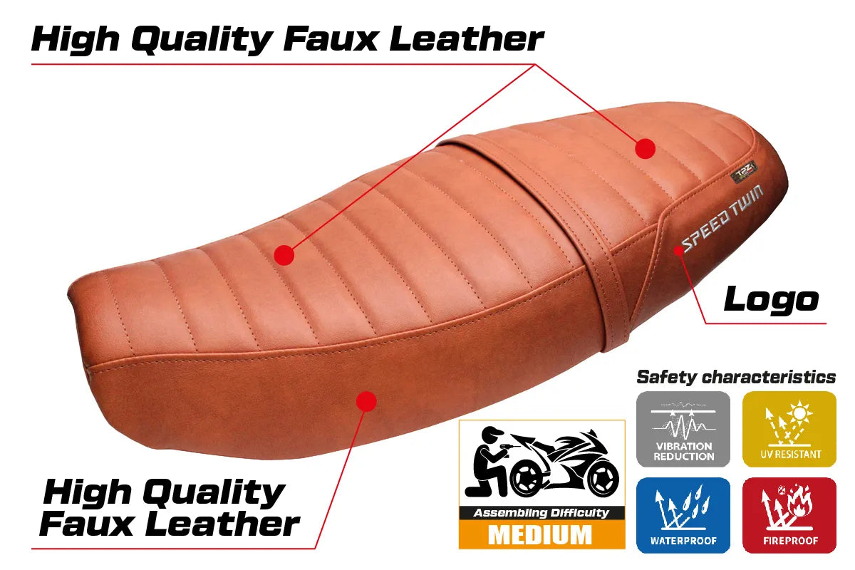 Triumph Speed Twin 1200 2019-2026 Seat Cover TPZ Italia Brick SE
