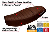 Triumph Speed Twin 1200 2019-2026 Seat Cover TPZ Italia Comfort Dark Brown SE