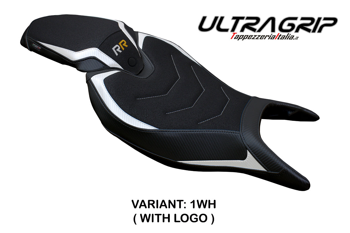 Triumph Speed Triple 1200 RR 2022-2025 Seat Cover Tappezzeria Italia TPZ Ultragrip in White