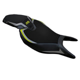 Triumph Speed Triple 1200 RS 2022-2025 Seat Cover Tappezzeria Italia TPZ in Grey Yellow and Black